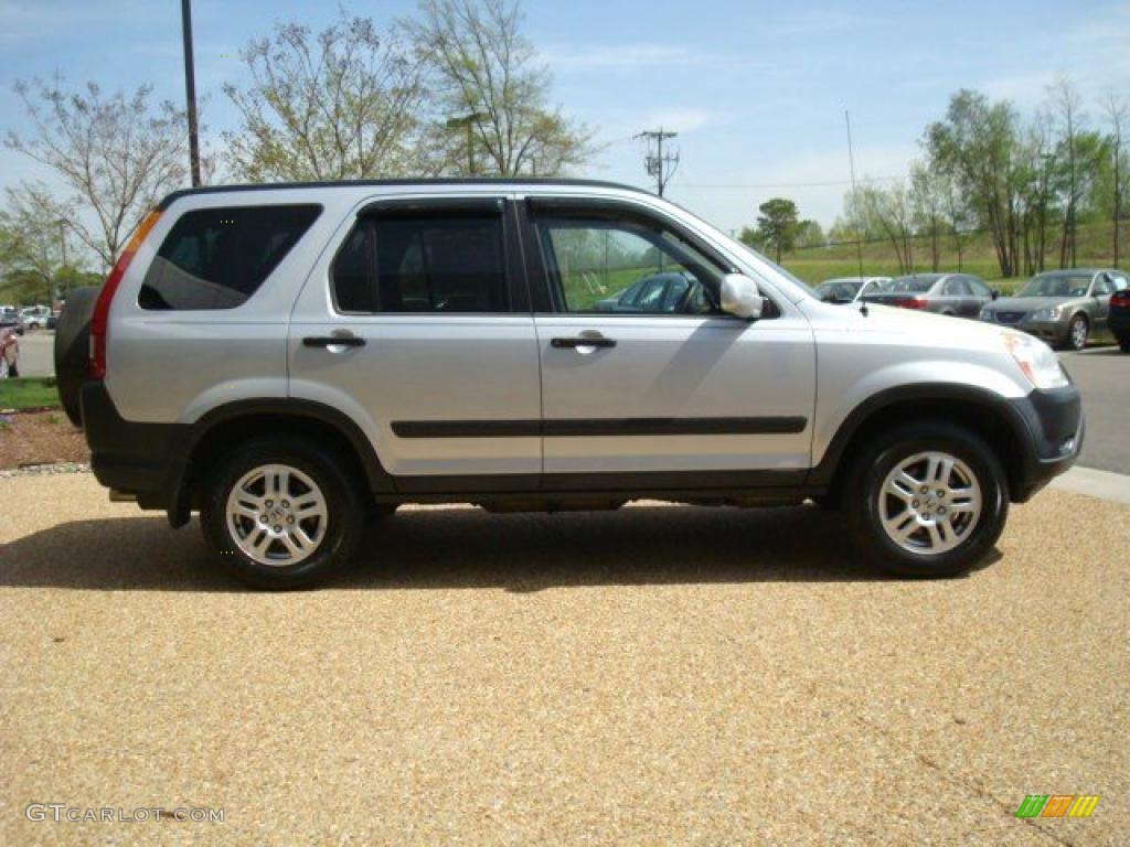 2003 CR-V EX 4WD - Satin Silver Metallic / Black photo #7