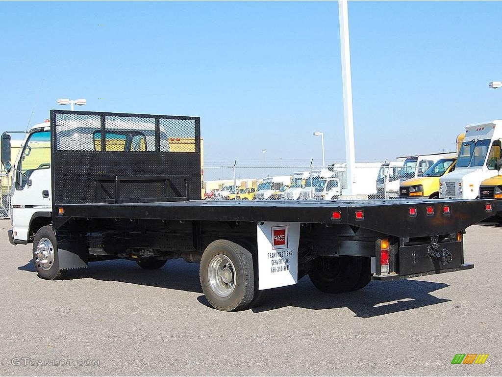 2006 W Series Truck W4500 Commercial Flat Bed Truck - White / Gray photo #5