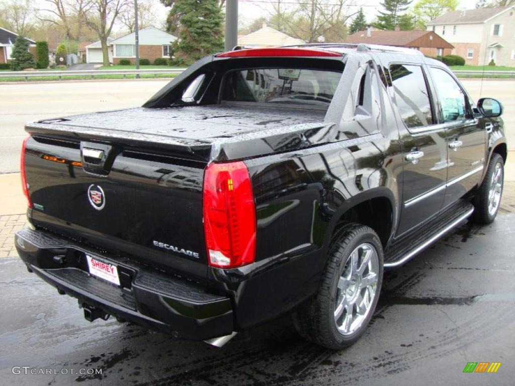 2010 Escalade EXT Luxury AWD - Black Raven / Ebony photo #4