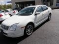 2009 White Suede Ford Fusion SE  photo #8