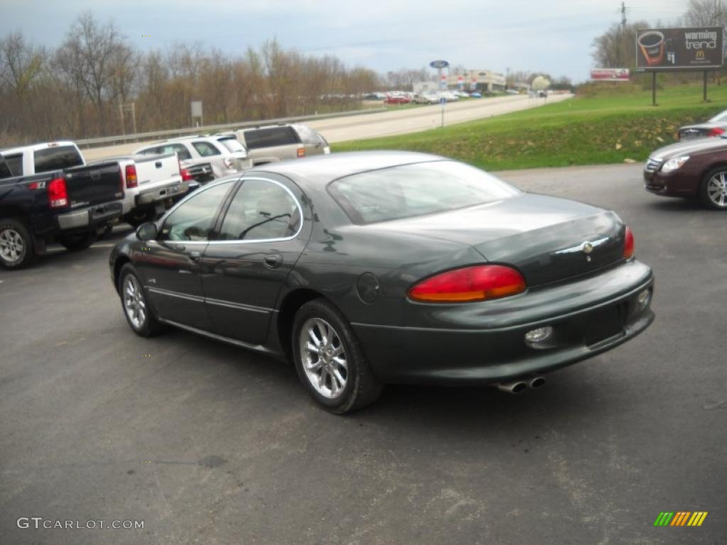 2001 LHS Sedan - Shale Green Metallic / Dark Slate Gray photo #7