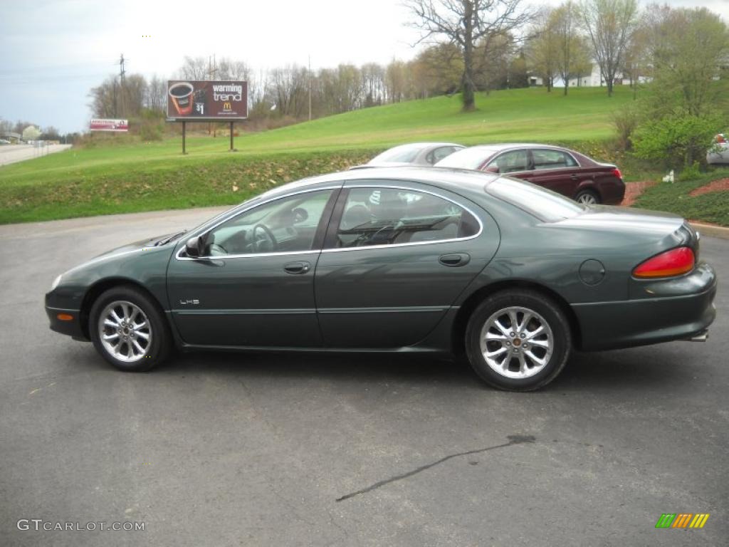 2001 LHS Sedan - Shale Green Metallic / Dark Slate Gray photo #8