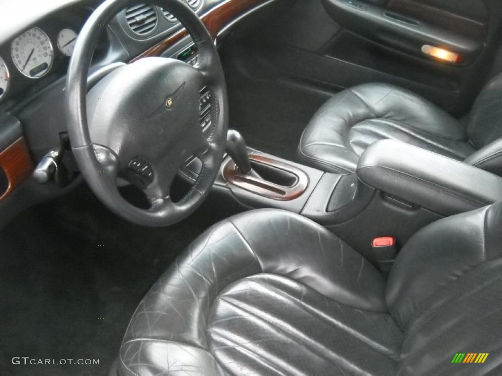 2001 LHS Sedan - Shale Green Metallic / Dark Slate Gray photo #10