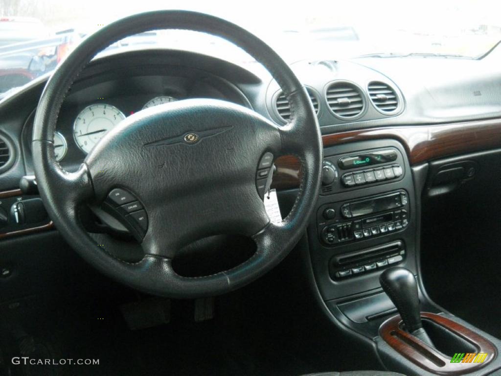 2001 LHS Sedan - Shale Green Metallic / Dark Slate Gray photo #14