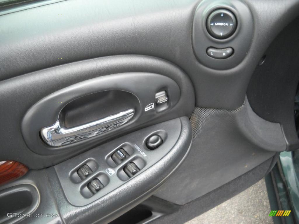 2001 LHS Sedan - Shale Green Metallic / Dark Slate Gray photo #16