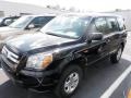 2007 Formal Black Honda Pilot LX 4WD  photo #4