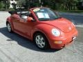 2003 Sundown Orange Volkswagen New Beetle GLS Convertible  photo #9