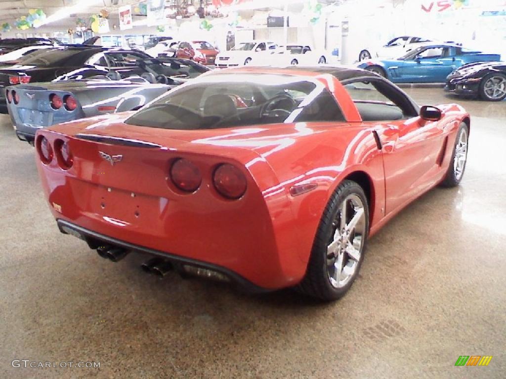 2007 Corvette Coupe - Victory Red / Ebony photo #4