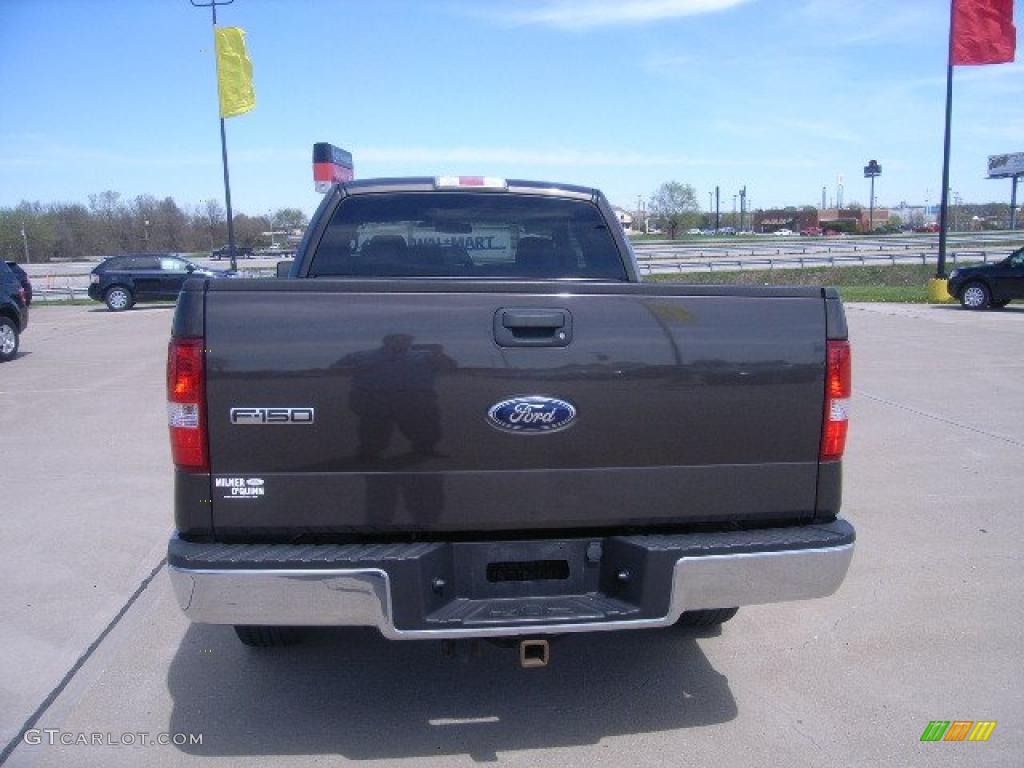 2006 F150 XLT SuperCab 4x4 - Dark Stone Metallic / Medium Flint photo #32