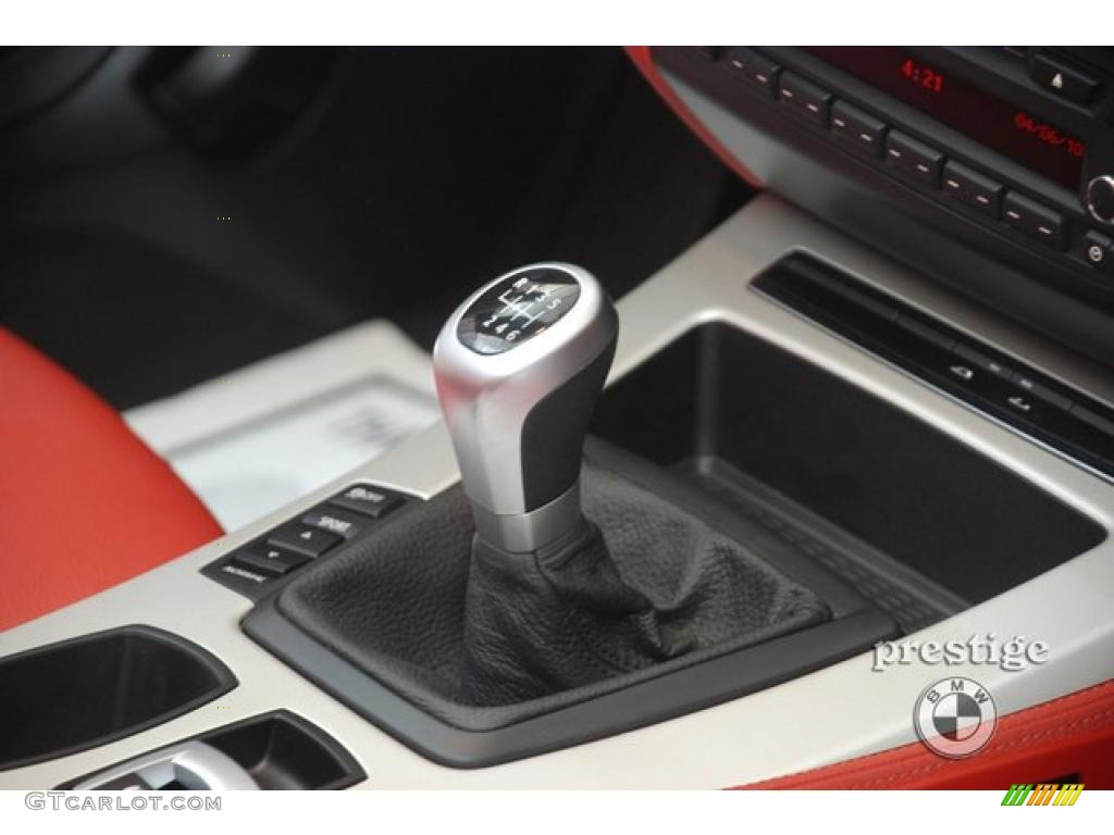 2009 Z4 sDrive30i Roadster - Black Sapphire Metallic / Coral Red Kansas Leather photo #15