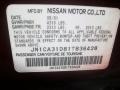 2001 Merlot Metallic Nissan Maxima SE  photo #22