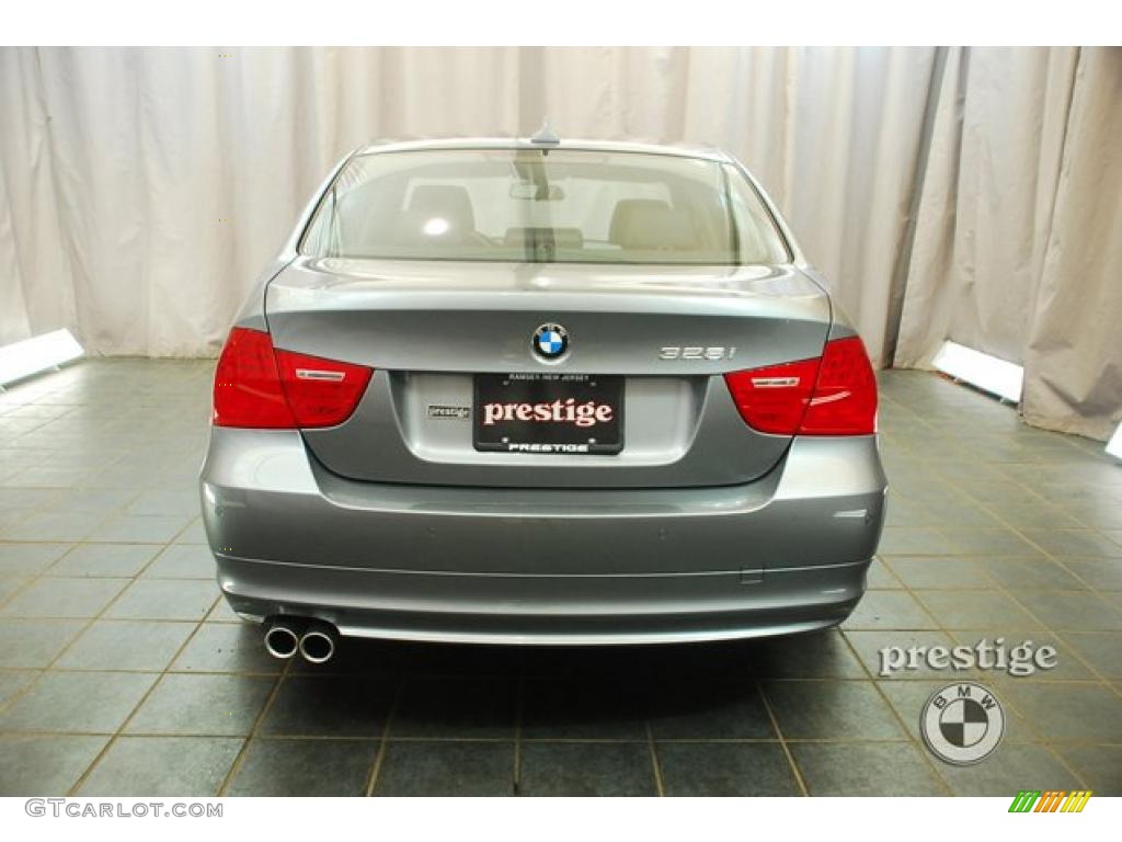 2009 3 Series 328i Sedan - Space Grey Metallic / Black photo #3
