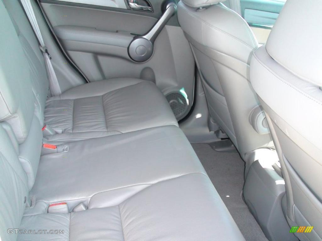 2008 CR-V EX-L - Taffeta White / Gray photo #37