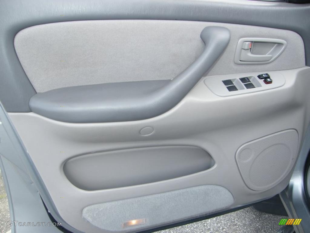 2006 Toyota Tundra Darrell Waltrip Double Cab Dark Gray Door Panel Photo #28310692