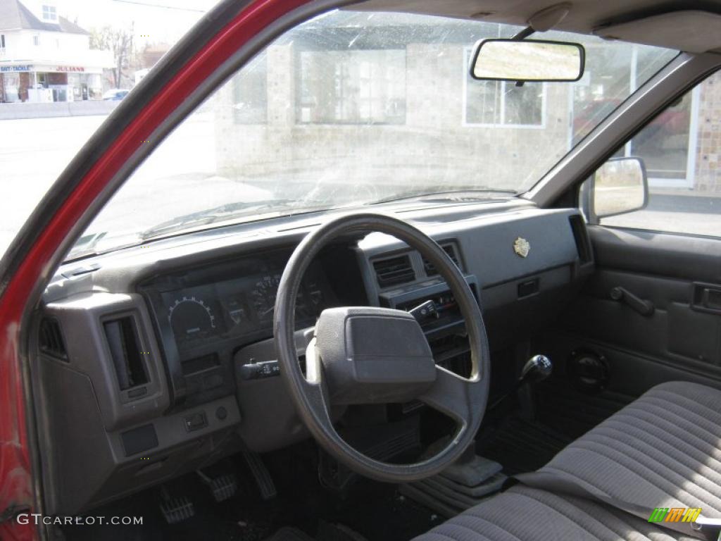 1992 Aztec Red Nissan Hardbody Truck Regular Cab 28247472