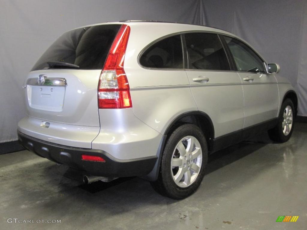 2009 CR-V EX-L 4WD - Alabaster Silver Metallic / Gray photo #3