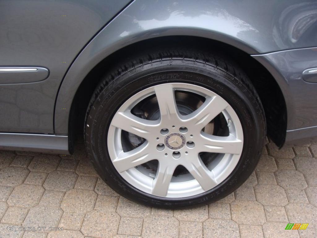 2008 E 350 4Matic Sedan - Flint Grey Metallic / Black photo #7