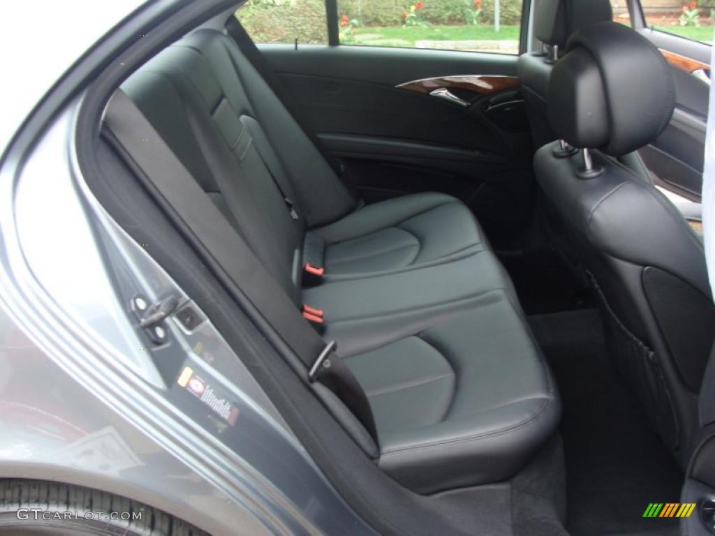 2008 E 350 4Matic Sedan - Flint Grey Metallic / Black photo #16