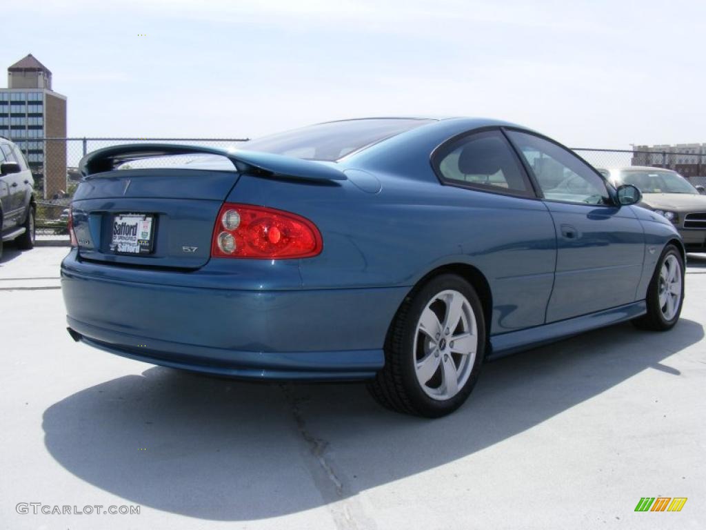 2004 GTO Coupe - Barbados Blue Metallic / Black photo #5