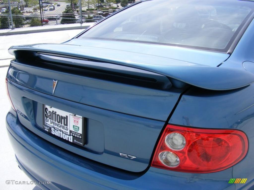 2004 GTO Coupe - Barbados Blue Metallic / Black photo #30