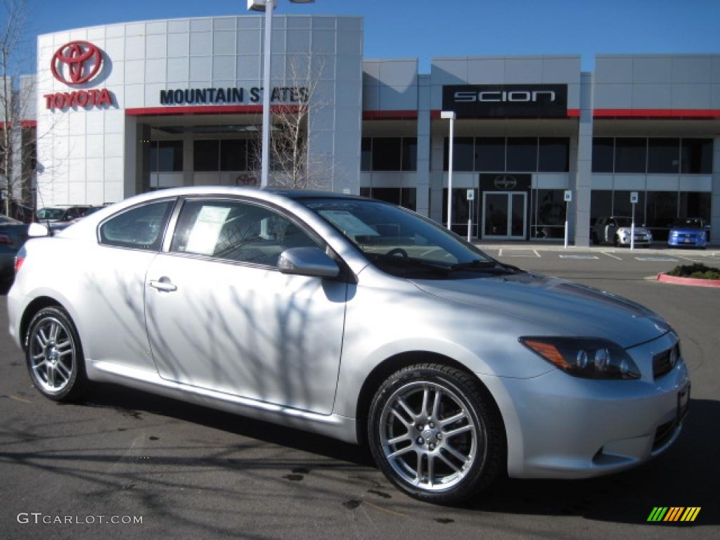 Classic Silver Metallic Scion tC