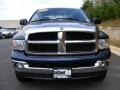 2003 Patriot Blue Pearl Dodge Ram 1500 SLT Quad Cab 4x4  photo #2