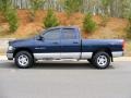 2003 Patriot Blue Pearl Dodge Ram 1500 SLT Quad Cab 4x4  photo #8