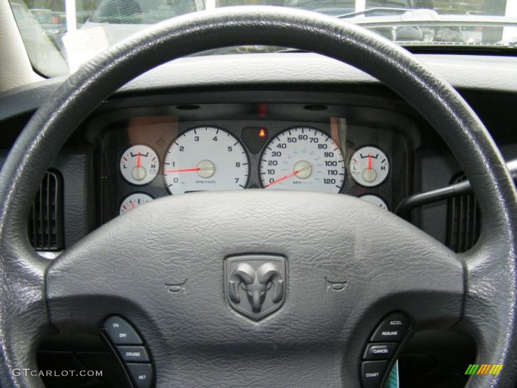 2003 Ram 1500 SLT Quad Cab 4x4 - Patriot Blue Pearl / Dark Slate Gray photo #10