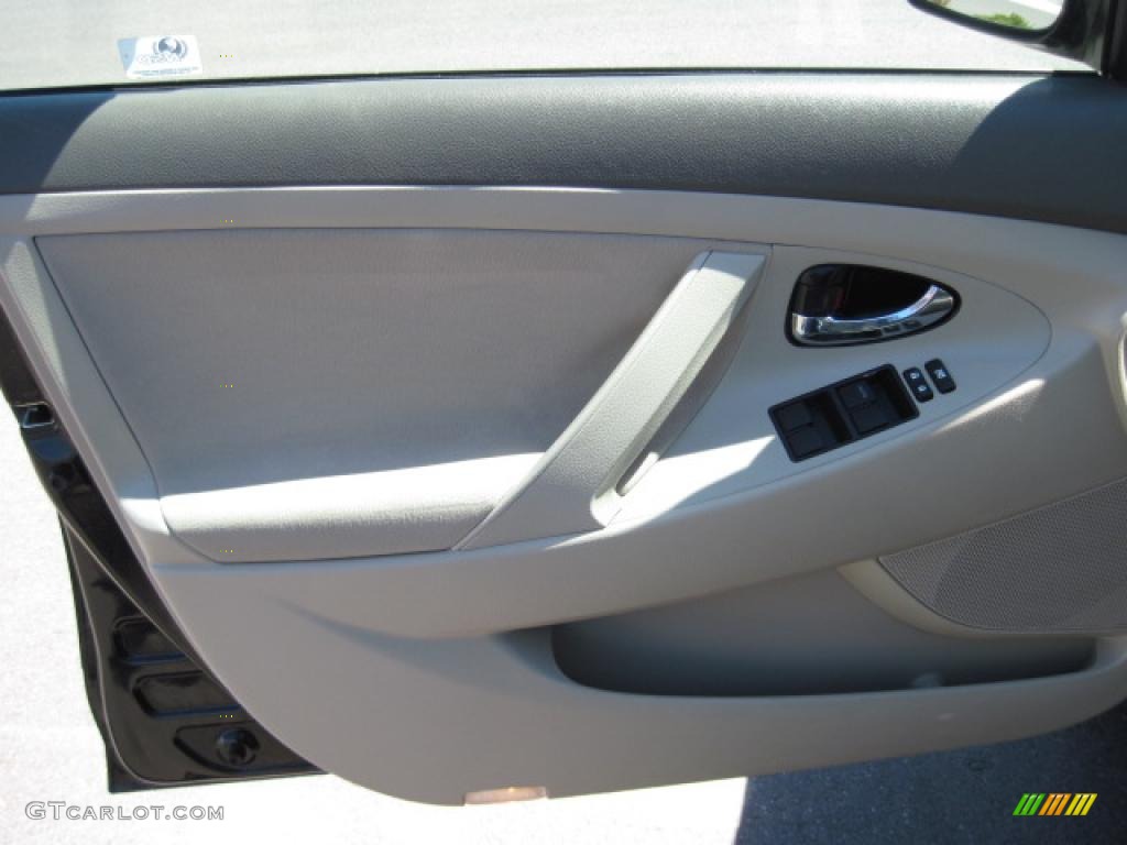 2007 Camry Hybrid - Black / Bisque photo #7