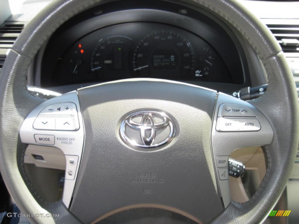 2007 Camry Hybrid - Black / Bisque photo #15