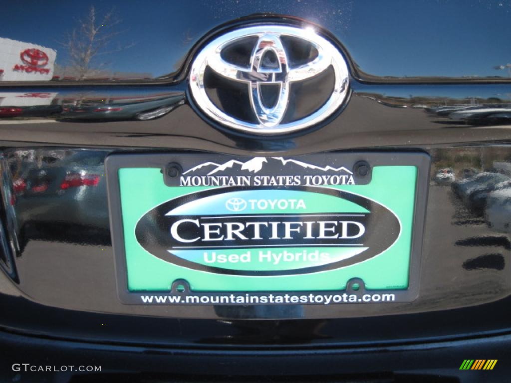 2007 Camry Hybrid - Black / Bisque photo #24