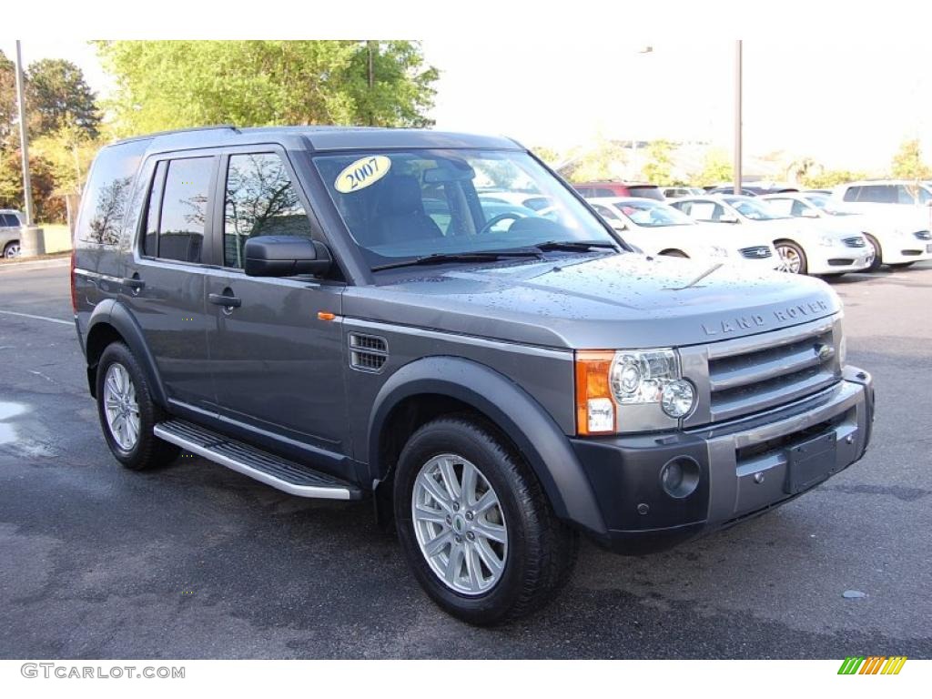 2007 LR3 V8 SE - Stornoway Grey Metallic / Ebony Black photo #1