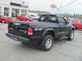 2003 Black Dodge Dakota SXT Regular Cab 4x4  photo #3