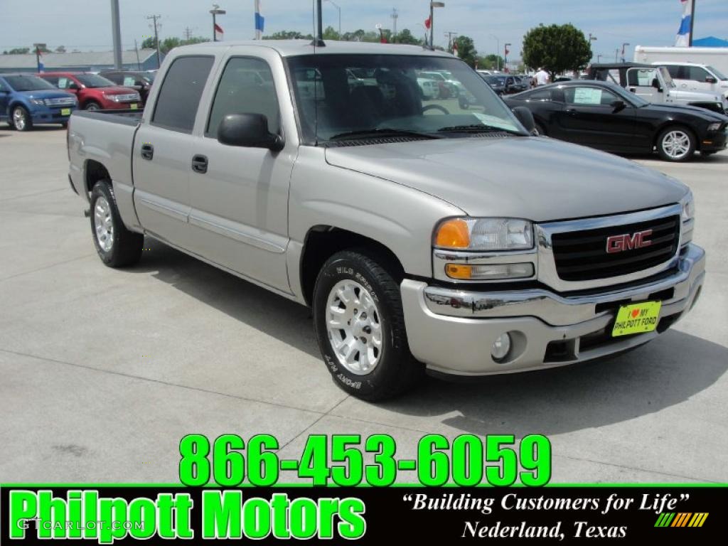 Silver Birch Metallic GMC Sierra 1500