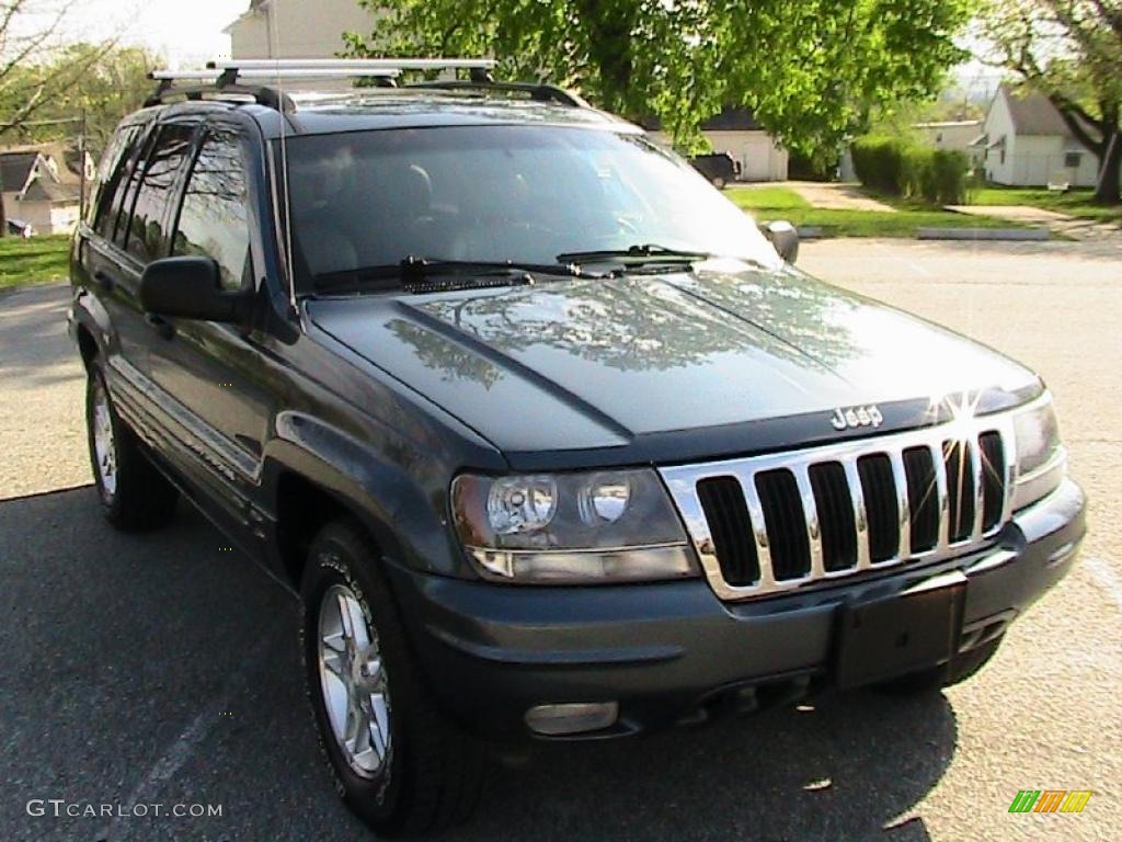 2002 Grand Cherokee Laredo 4x4 - Steel Blue Pearlcoat / Dark Slate Gray photo #5