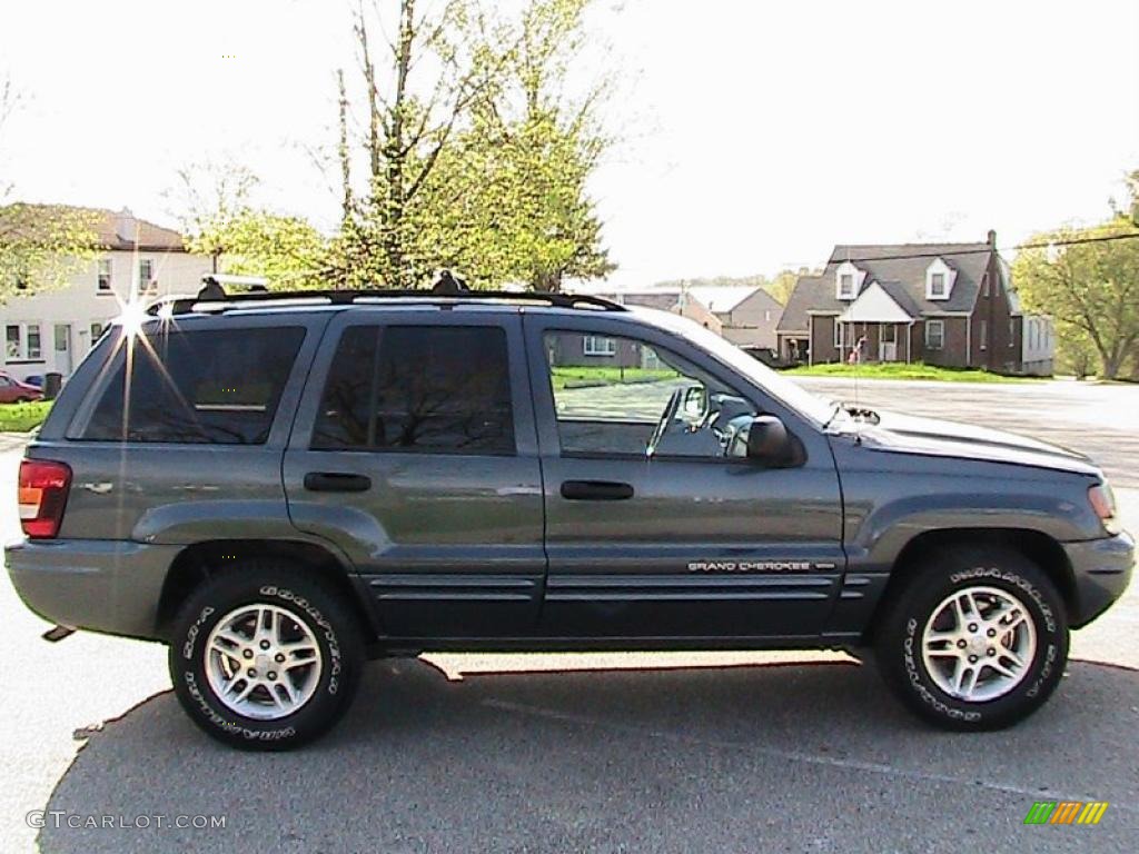 2002 Grand Cherokee Laredo 4x4 - Steel Blue Pearlcoat / Dark Slate Gray photo #7