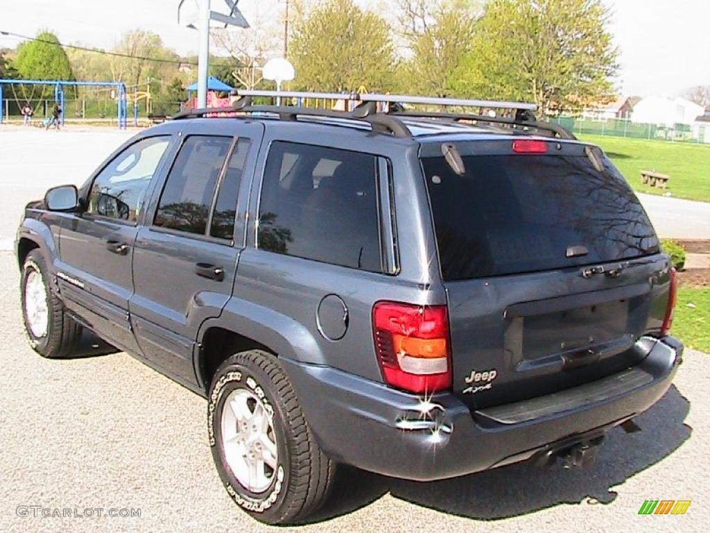 2002 Grand Cherokee Laredo 4x4 - Steel Blue Pearlcoat / Dark Slate Gray photo #14