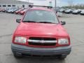 2001 Wildfire Red Chevrolet Tracker Hardtop 4WD  photo #6