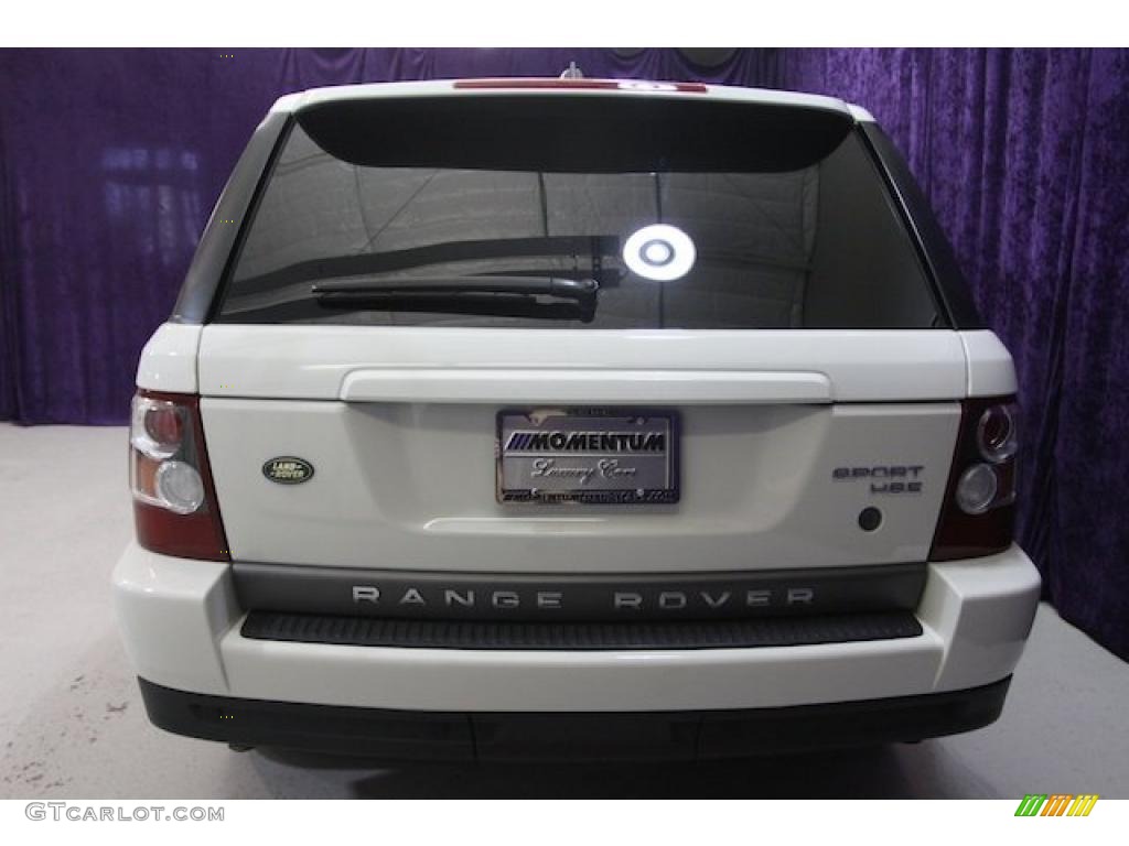 2006 Range Rover Sport HSE - Chawton White / Alpaca Beige photo #16