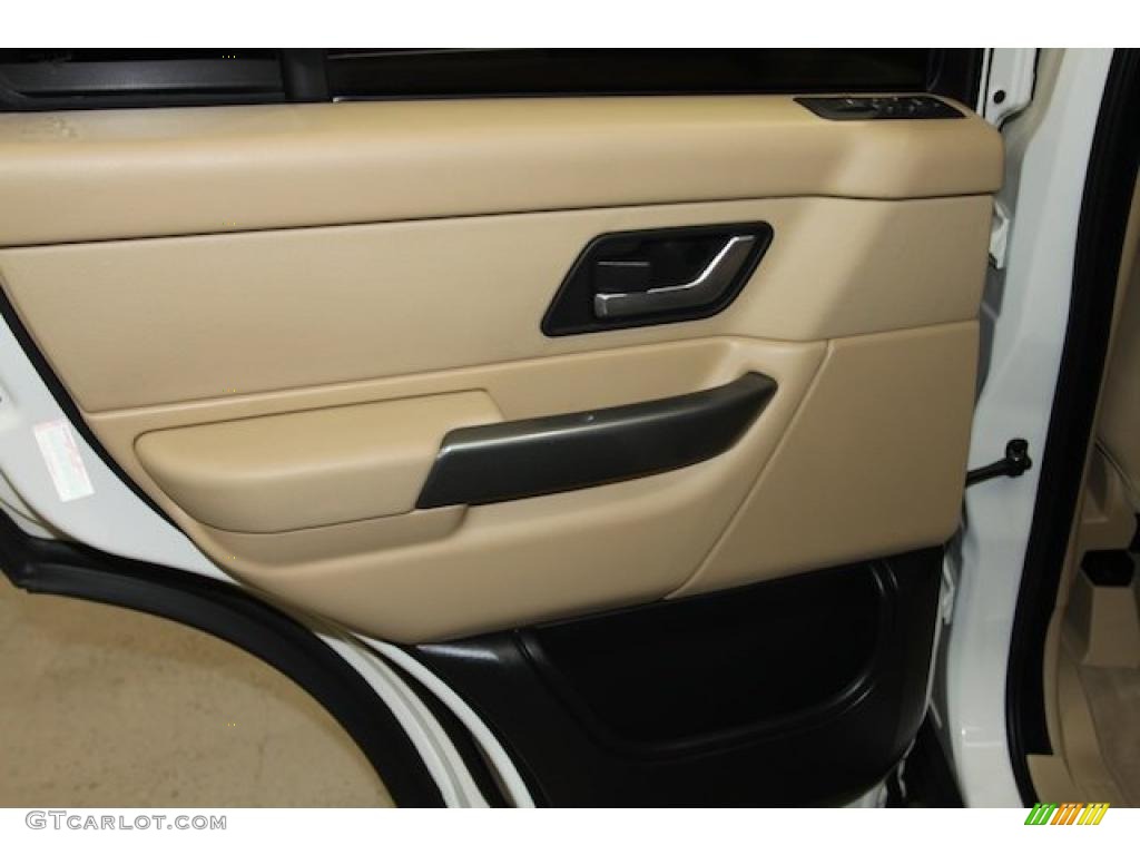2006 Range Rover Sport HSE - Chawton White / Alpaca Beige photo #33