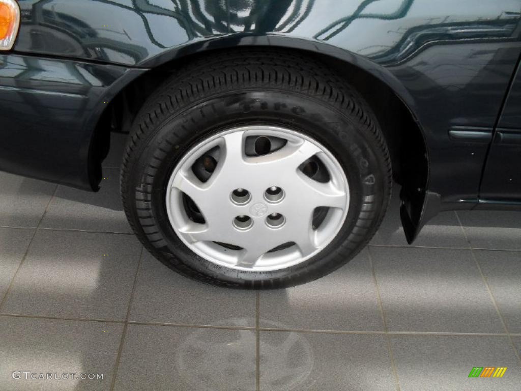 1999 Corolla LE - Dark Emerald Pearl / Pebble Beige photo #3