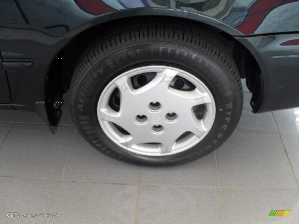 1999 Corolla LE - Dark Emerald Pearl / Pebble Beige photo #13
