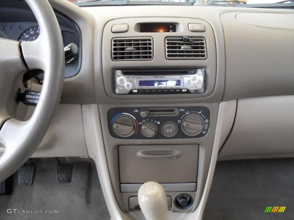 1999 Corolla LE - Dark Emerald Pearl / Pebble Beige photo #33