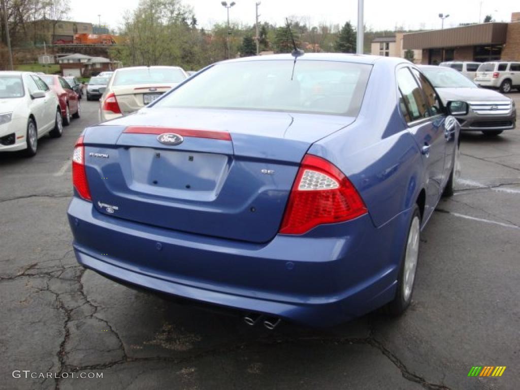 2010 Fusion SE - Sport Blue Metallic / Charcoal Black photo #3