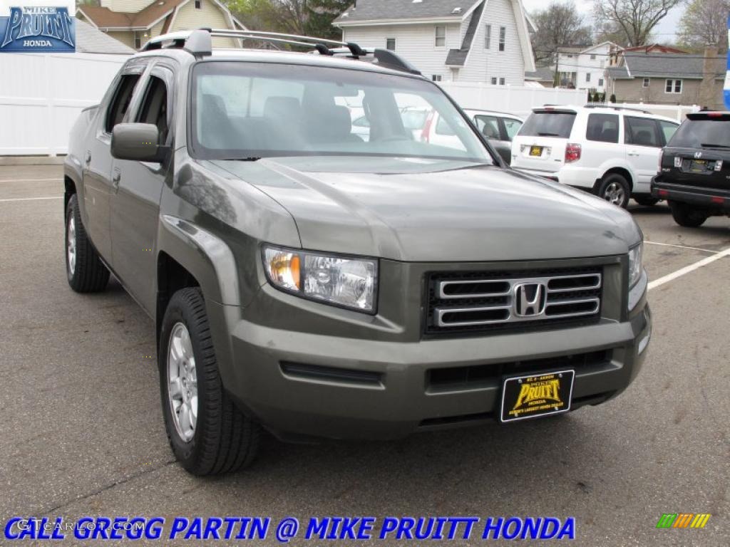 2006 Ridgeline RTS - Amazon Green Metallic / Gray photo #5