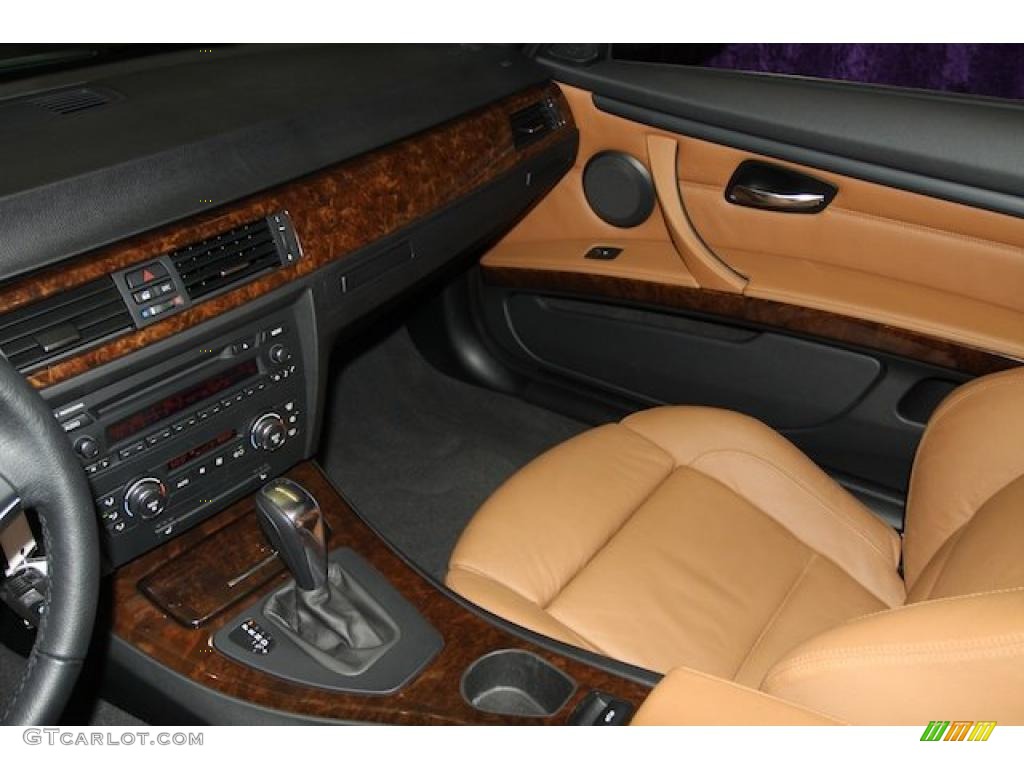 2008 3 Series 328i Convertible - Jet Black / Saddle Brown/Black photo #7