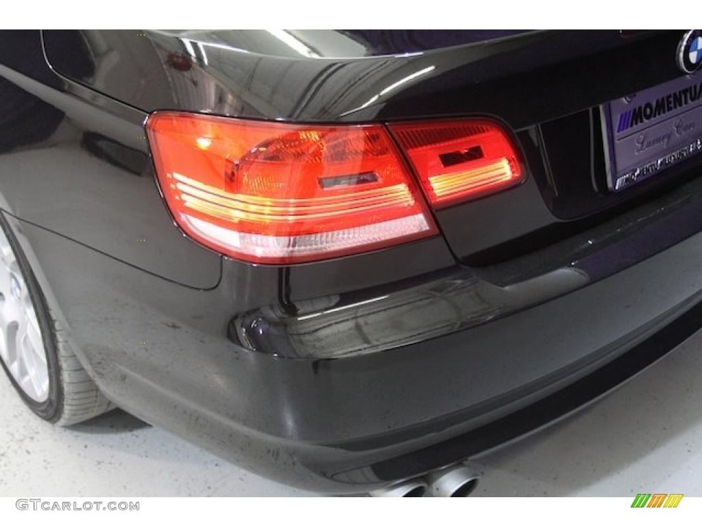 2008 3 Series 328i Convertible - Jet Black / Saddle Brown/Black photo #13