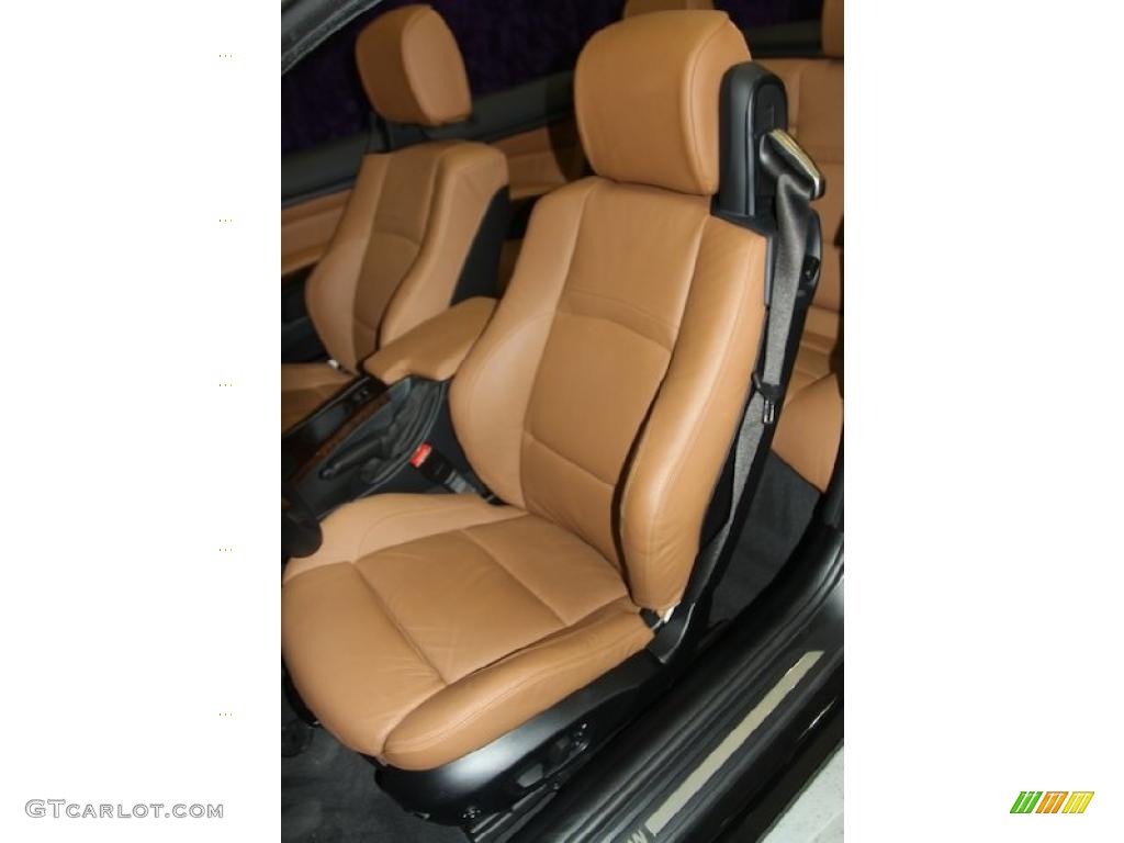 2008 3 Series 328i Convertible - Jet Black / Saddle Brown/Black photo #25