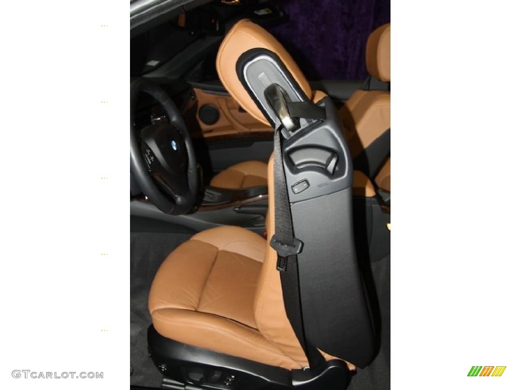 2008 3 Series 328i Convertible - Jet Black / Saddle Brown/Black photo #27