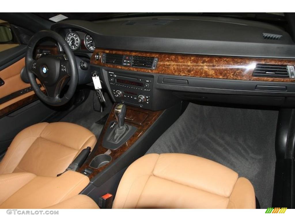 2008 3 Series 328i Convertible - Jet Black / Saddle Brown/Black photo #37